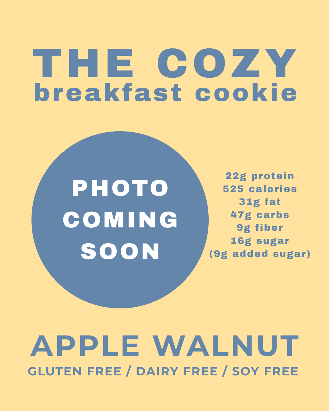 THE COZY Breakfast Cookie