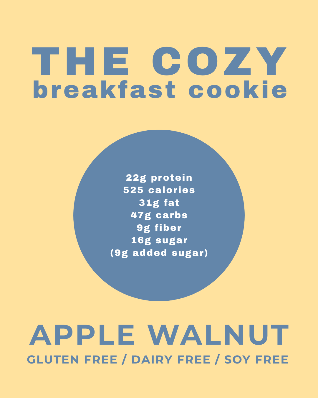 [PRE-ORDER] THE COZY Breakfast Cookie