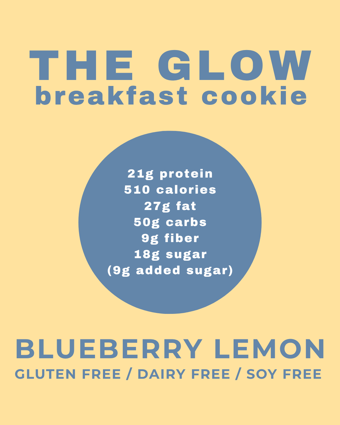 [PRE-ORDER] THE GLOW Breakfast Cookie